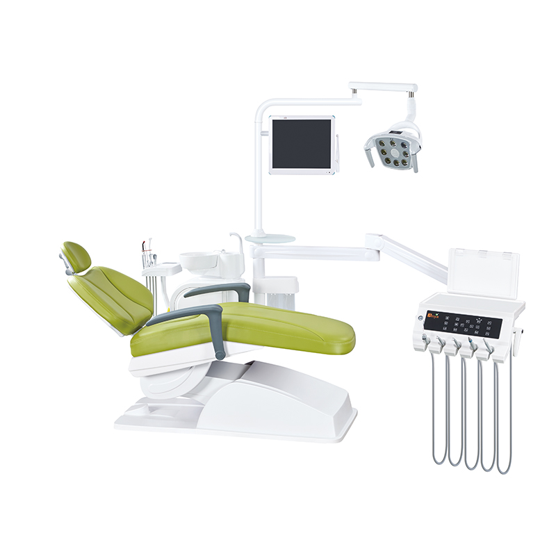 China Dental chair Anya Medical new design good quality AY-A6000 Dental Unit with two water bottles